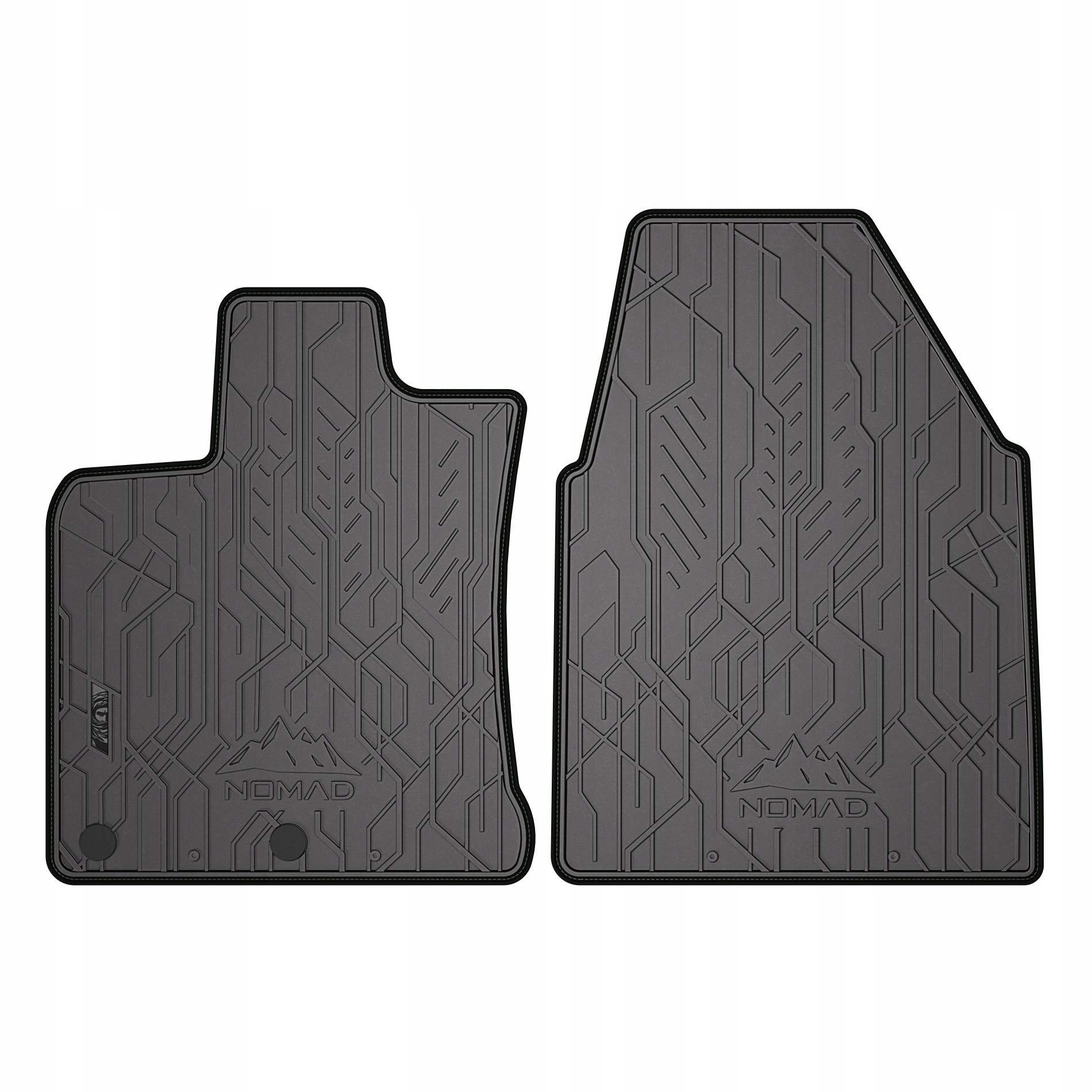 Gumové autokoberce Nomad Nissan Qashqai I 2006-2013 černé