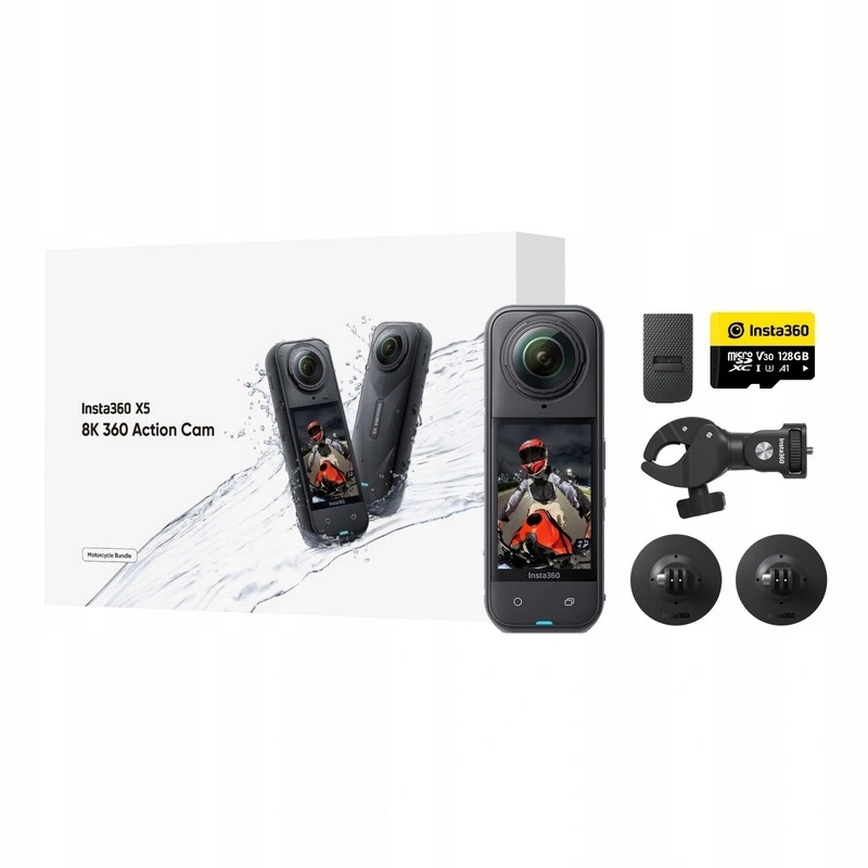 Kamera INSTA360 X5 Motorcycle Bundle