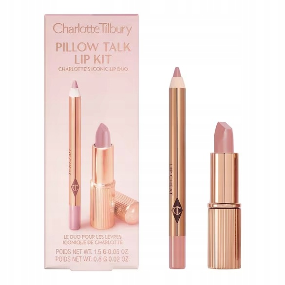 Charlotte Tilbury Pillow Talk Original Lip Kit zestaw kredka i szminka usta