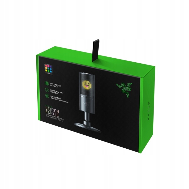 Razer Seiren Emote černá