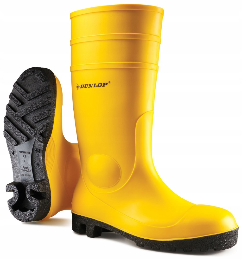 Holínky Dunlop Protomastor 142YP žluté S5 Sra vel. 41