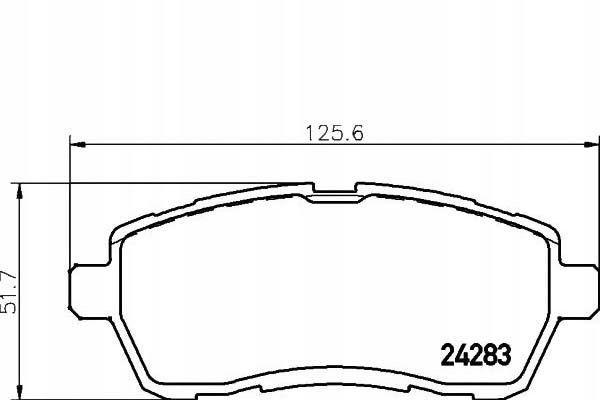 Textar Kostky Ham. Ford Přední Fiesta 08-/12- Asistent řidiče #28