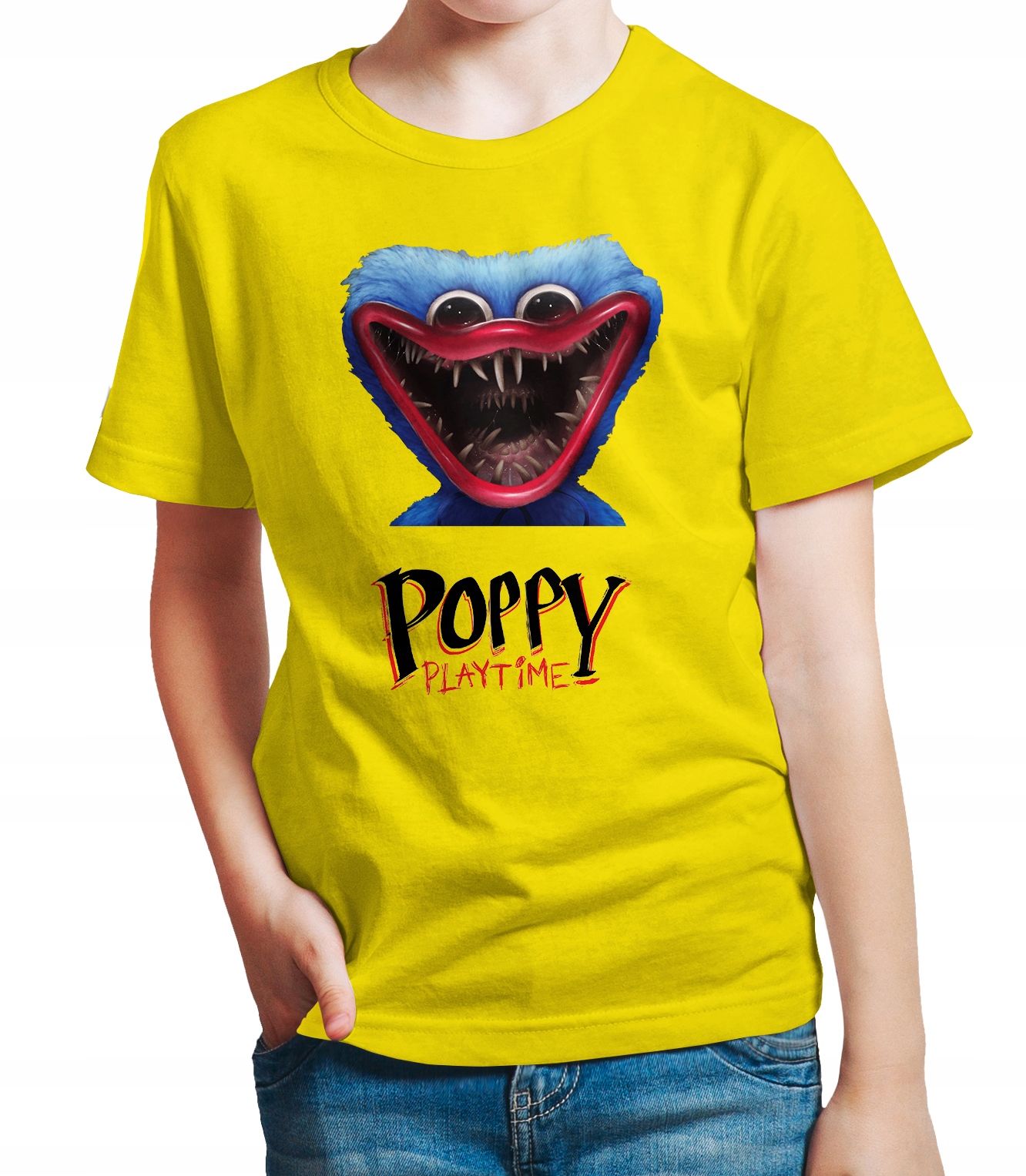 

Koszulka dziecięca Straszny Huggy Wuggy poppy 116