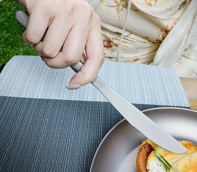 NOŻE OBIADOWE STOŁOWE SZTUĆCE ZESTAW NOŻY 6 szt. Marka bez marki