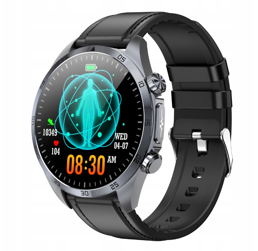 Ekg i pomiarami zdrowia Pas Zegarek Inteligentny z masażem pulsacyjnym Ces