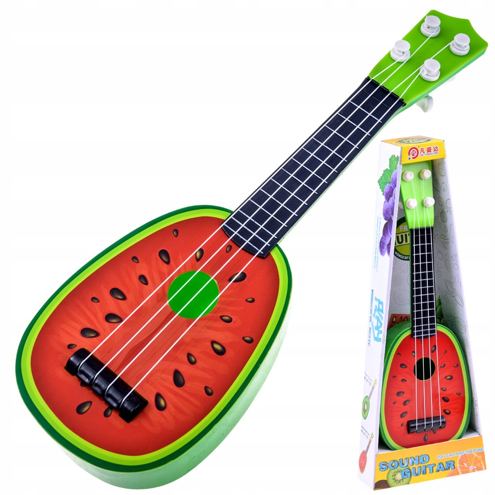 

Owocowa ukulele Gitara dla dzieci gitarka IN0033