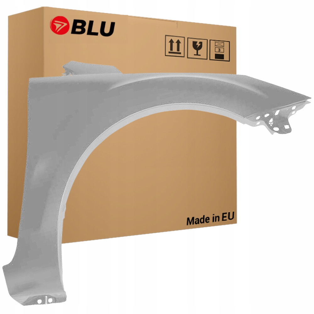 Blu Blatník Ford Focus MK2 O3 03 pravý stříbrný 08-10 Pozink MondstaubSilber