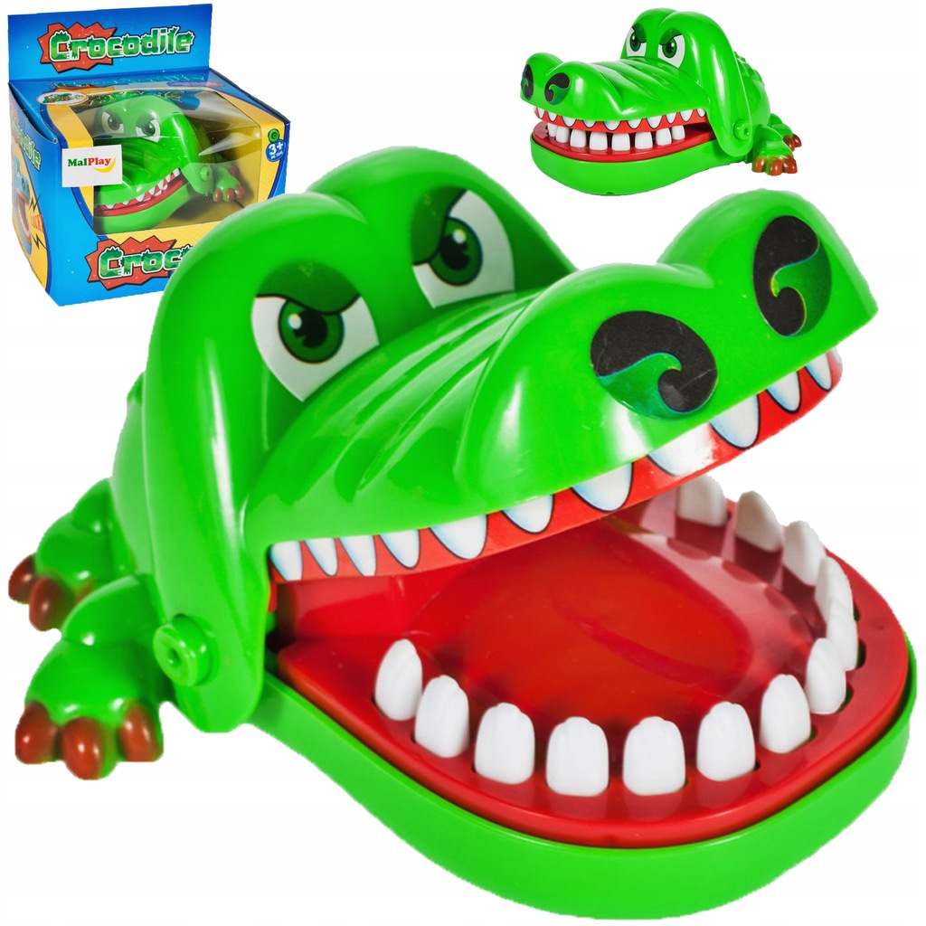 

Gra zręcznościowa Krokodyl chory ząbek dentysta
