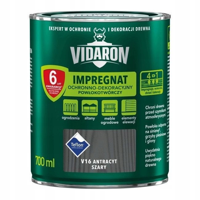 

Vidaron Impregnat Ochronno Dekoracyjny V16 Antra