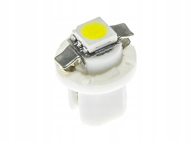 

Żarówka Led Bx8.5d T5 R5 W1,2W W2W 12V Biały 6000K