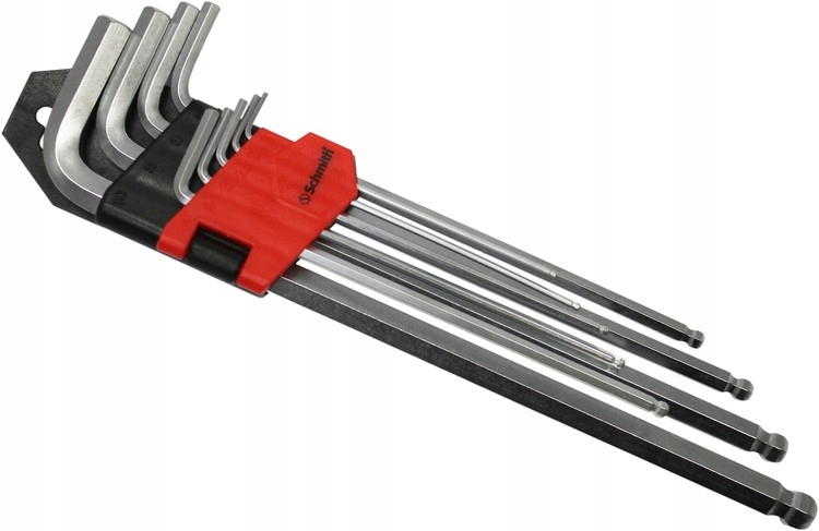 

Klucze Imbusowe Hex Długie Imbus 1,5-10 Schmith