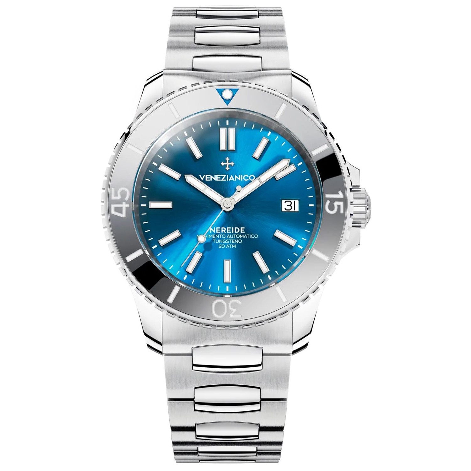 Pánské Hodinky Venezianico 4521501C stříbrný náramek