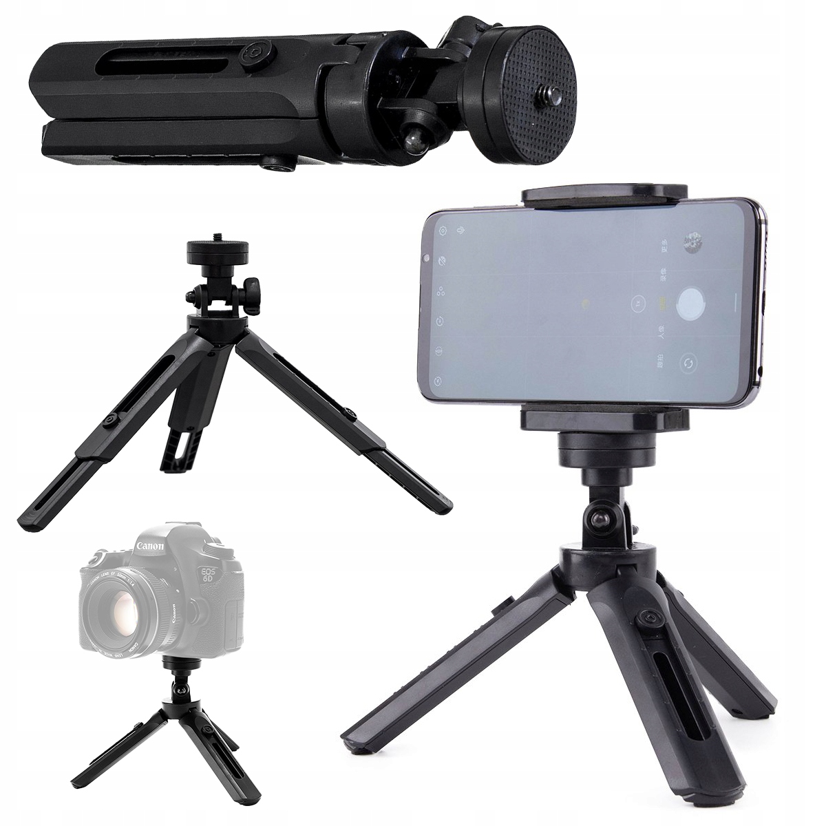 

Stabilny Mini Statyw na Telefon Statyw Tripod
