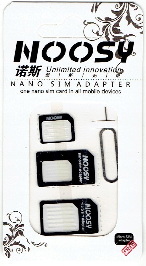 ZESTAW ADAPTER KARTY SIM 4w1 micro USB nano USB Marka Inna