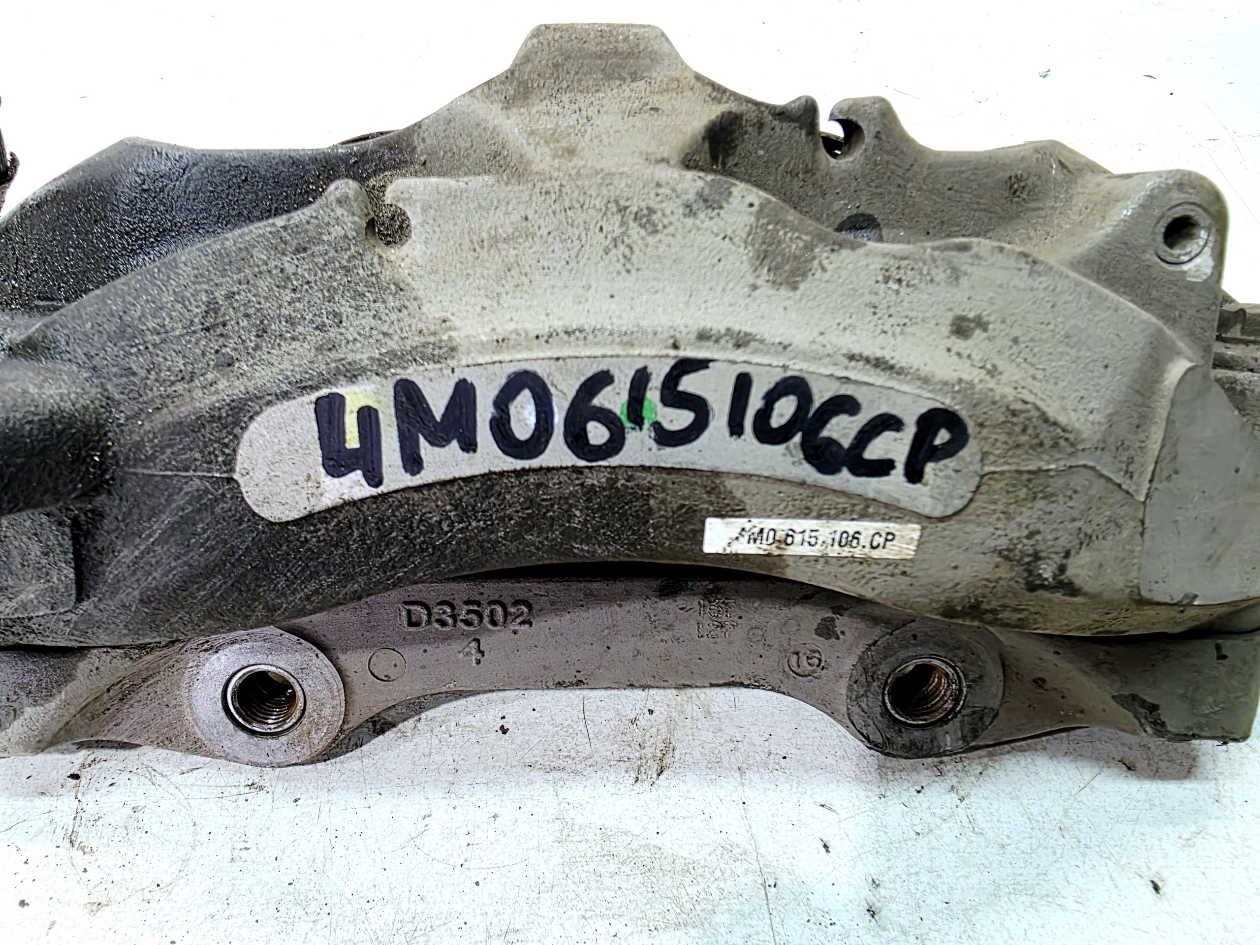 caliper brake right front AUDI Q7 4M 4M0615106CP 375MM