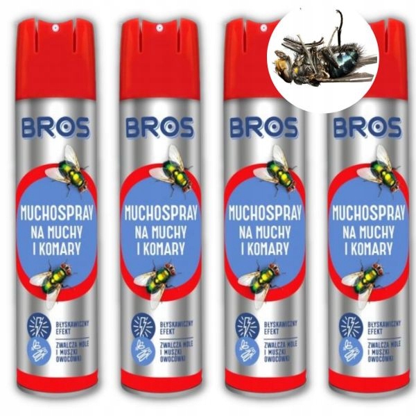 

Preparat na muchy i komary Muchospray Bros 250 ml