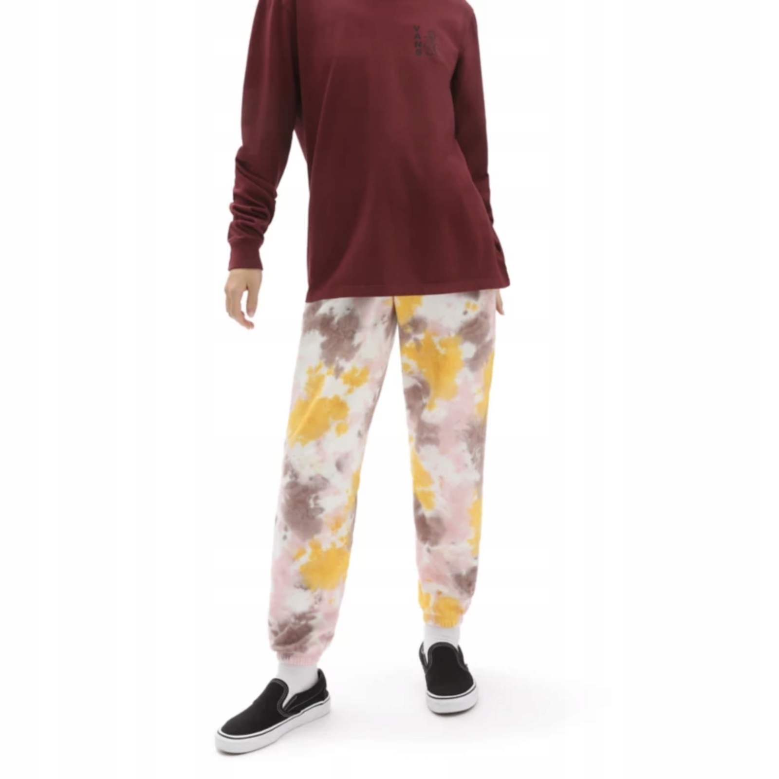 Dámské tepláky Vans wm grunge wash sweatpant