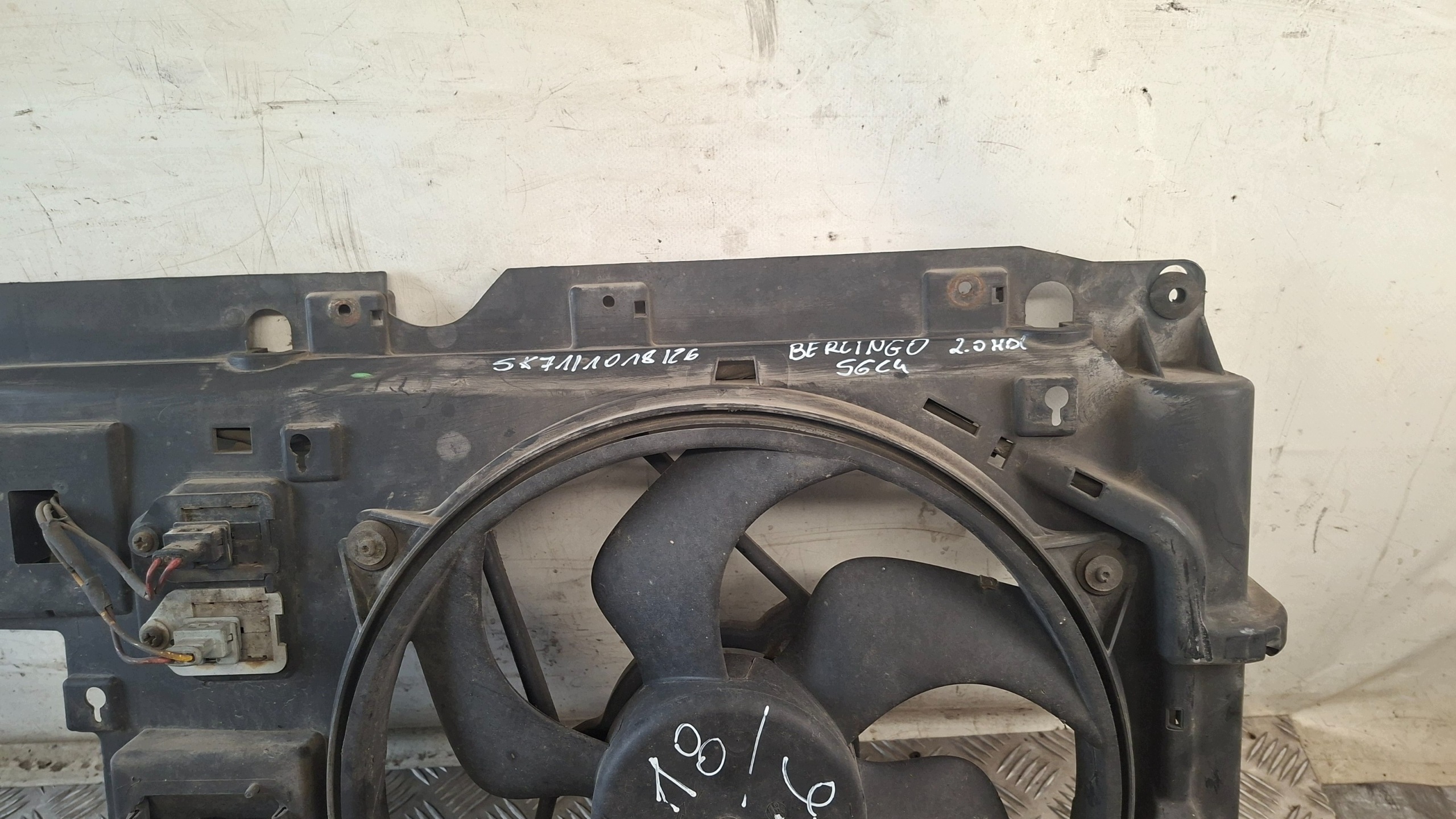 ventola radiatore CITROEN BERLINGO 2.0HDI