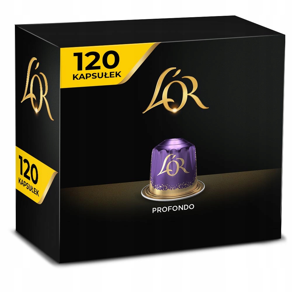 Kapsułki do Nespresso(r)* L'or Espresso Profondo, 10+2 [120 kaw]