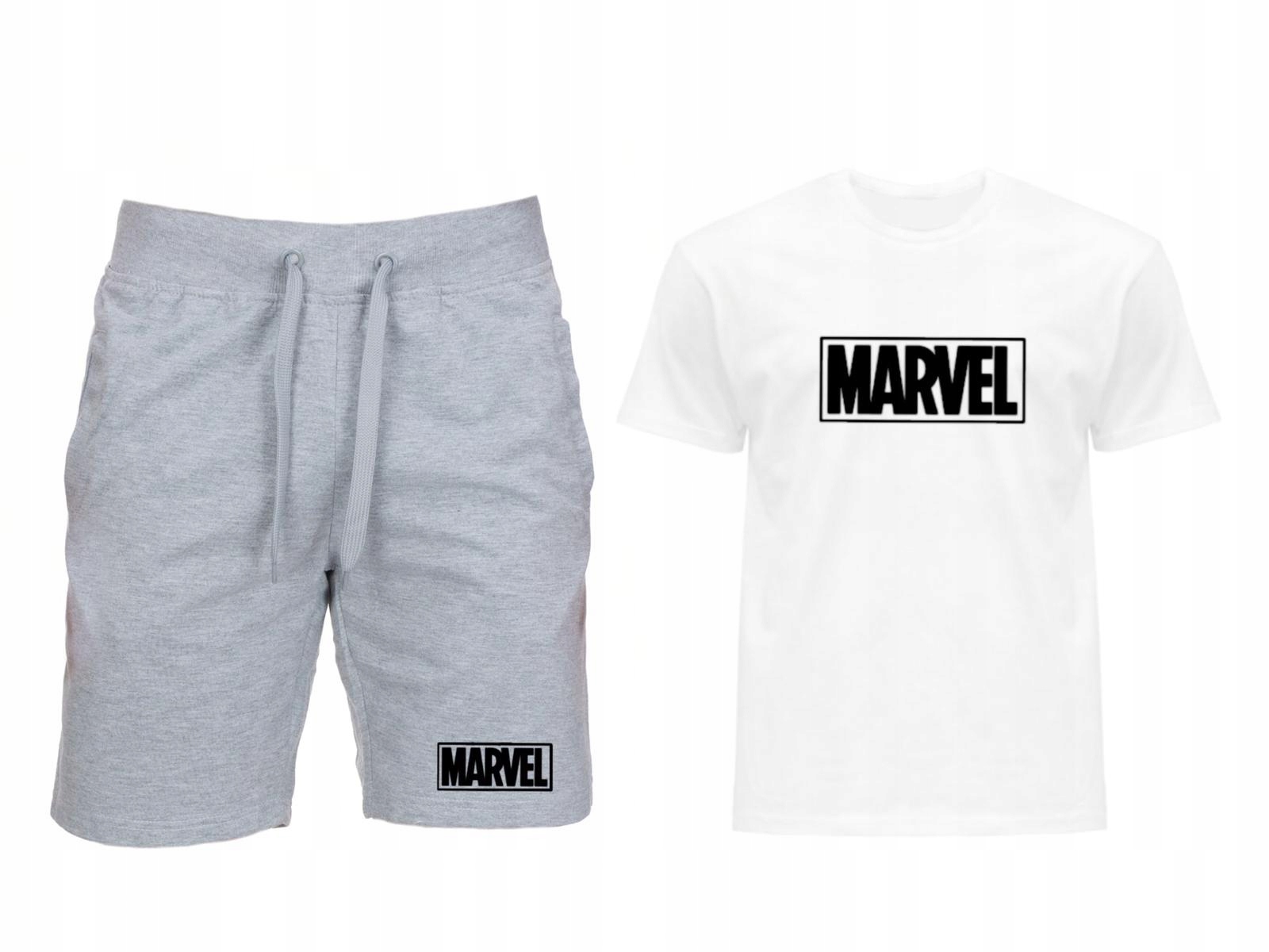 Komplet Tričko Kraťasy Marvel Pánské XXL