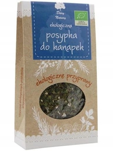 Levně 6 x Dary Natury, Bio posypka na sendviče, ekologická směs koření 30 g