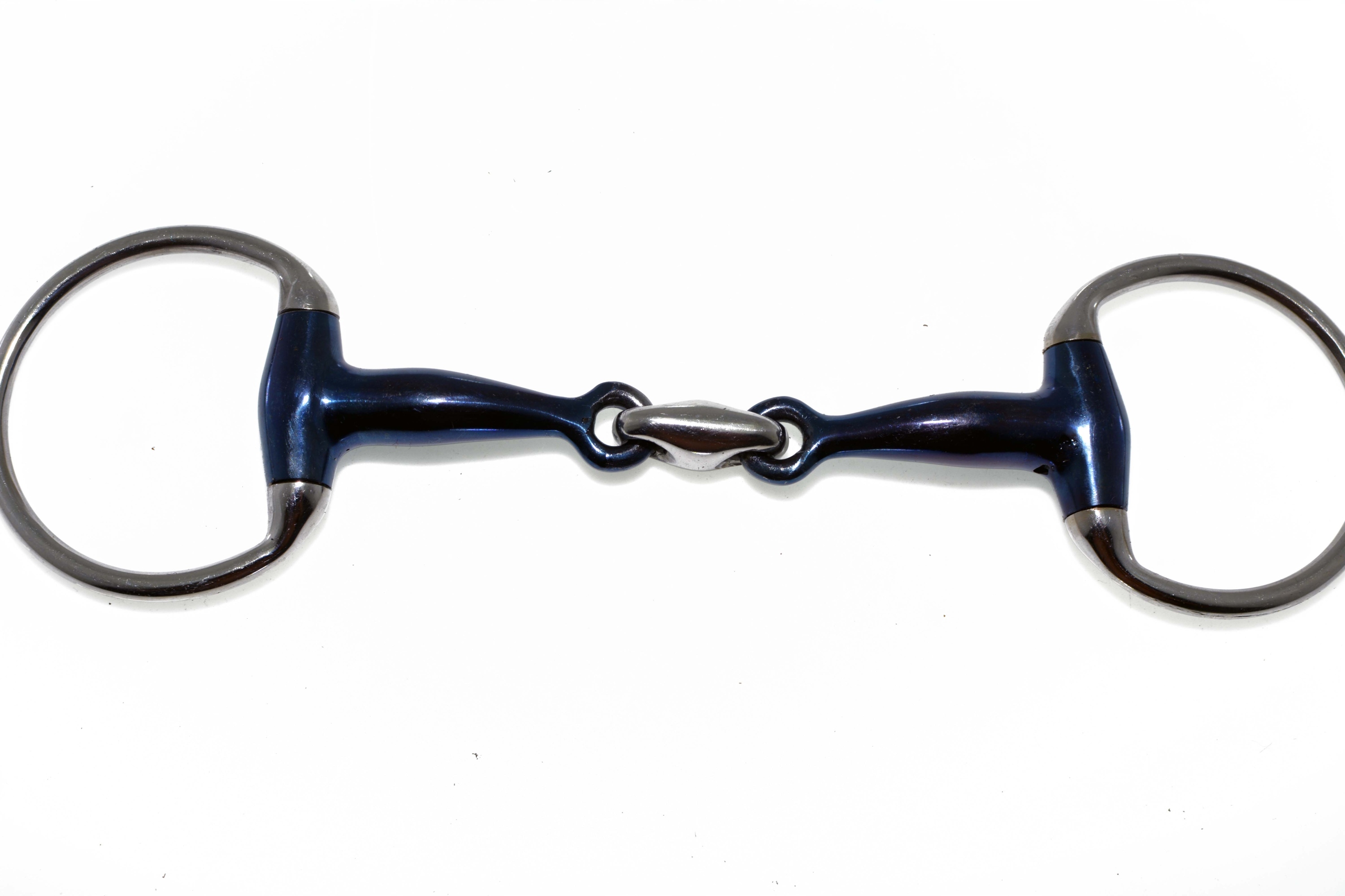 Wędzidło Oliwkowe Rainbow 13,5CM Dwa Razy Łamane