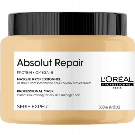 L'Oreal Absolut Repair Maska Regenerująca wzmacniająca Włosy Zniszczone 500
