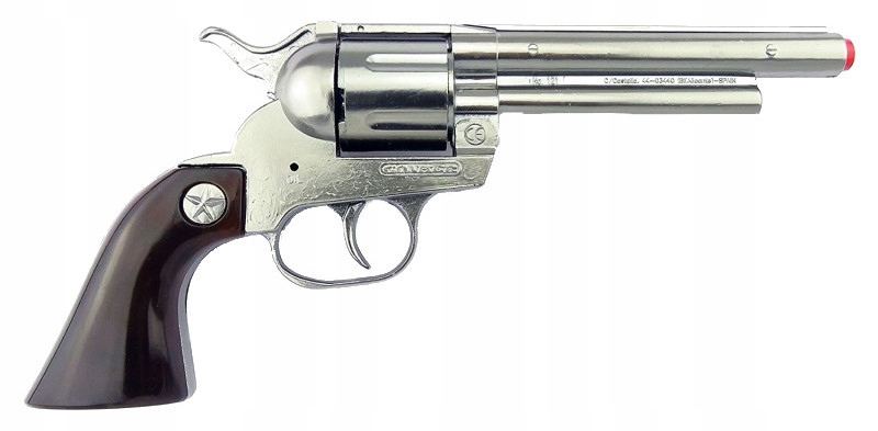 

Metalowy Rewolwer Kapiszony Cowboy Gonher 121/0