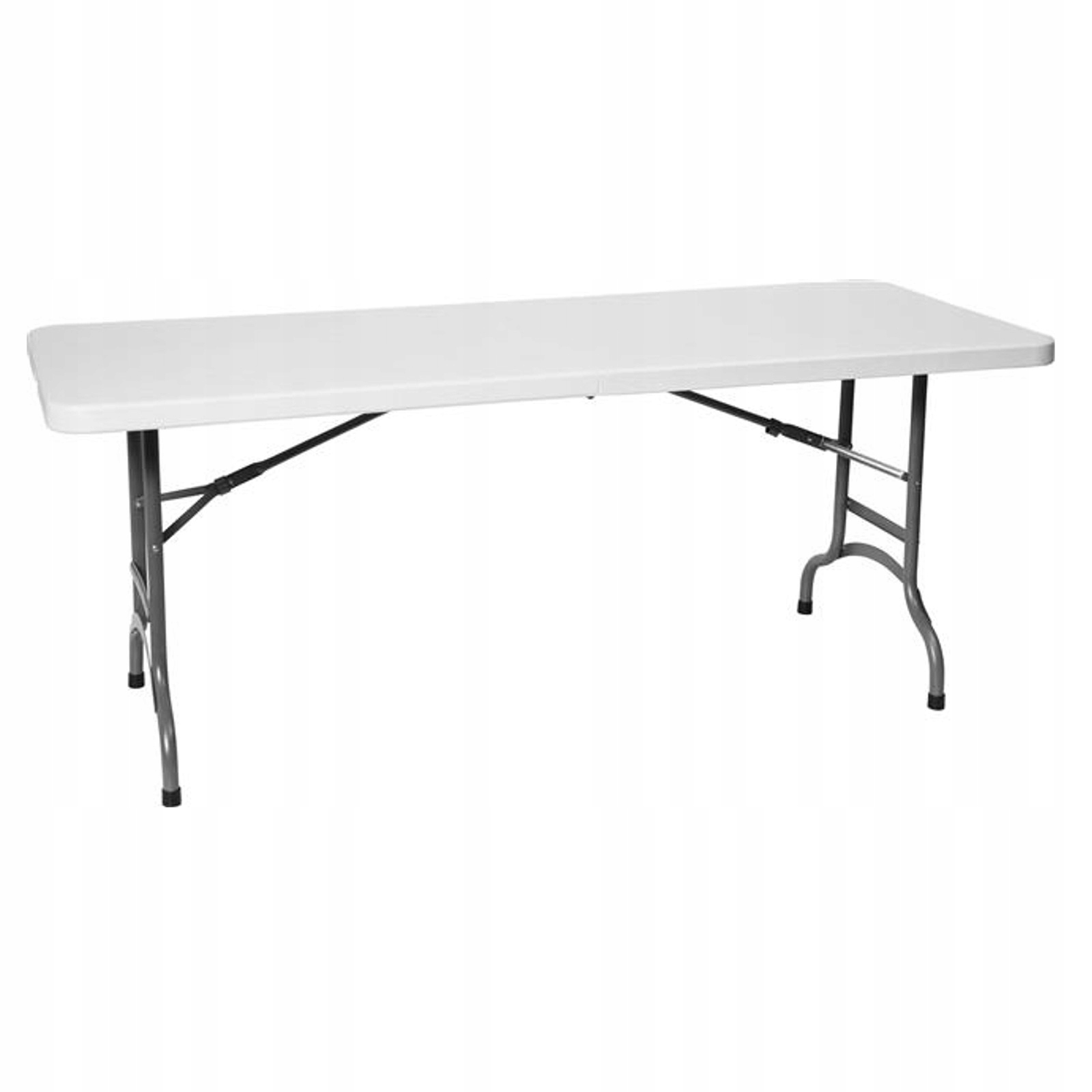Skladací cateringový stôl biely 183 x 75 cm do 150 kg Hendi 810910