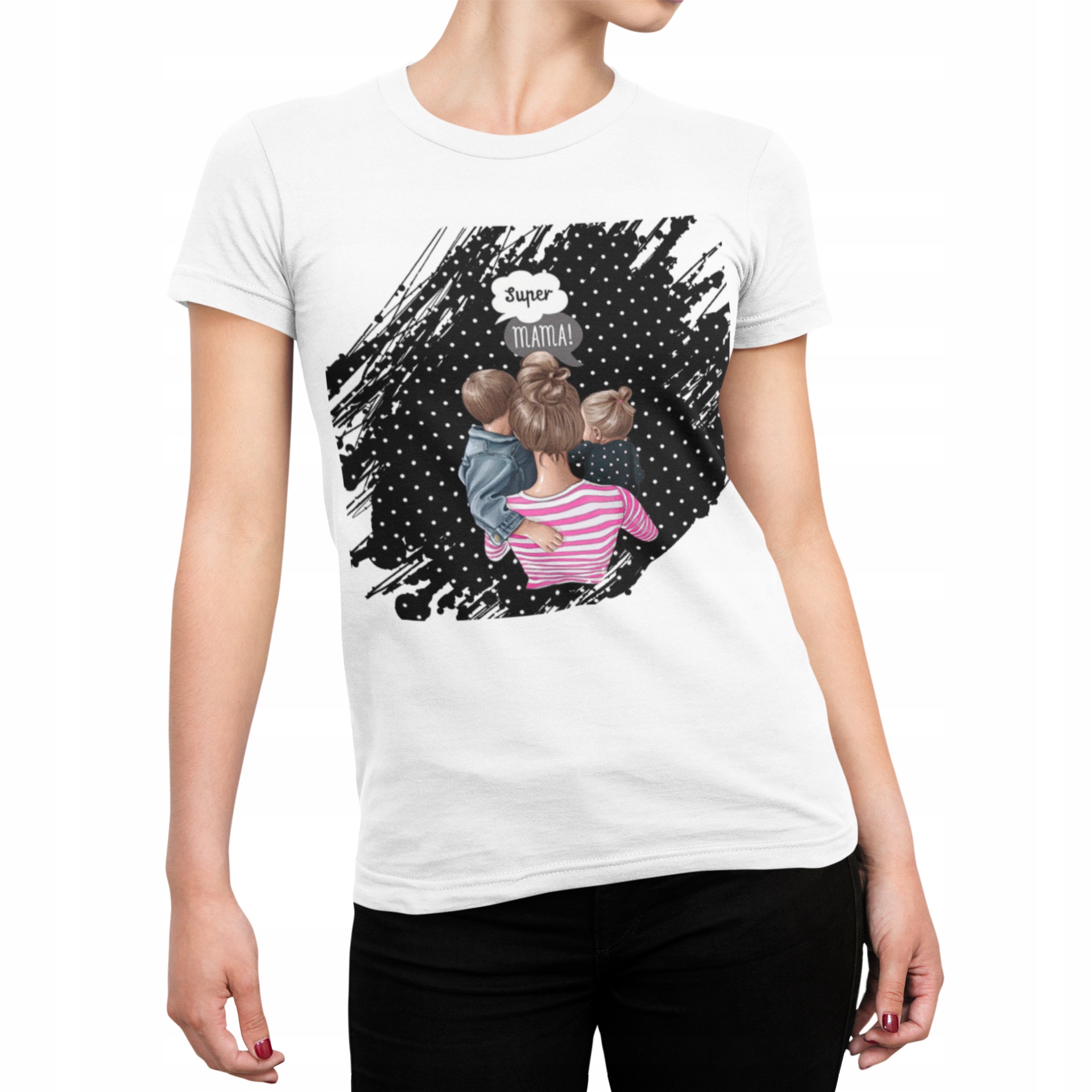 

Koszulka T-shirt Damska- dla mamy dla niej - L