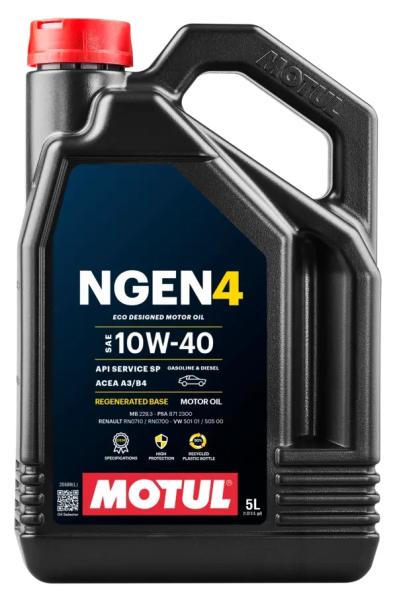 Olej silnikowy Motul Ngen 4 10W40 5L 113059 Eco