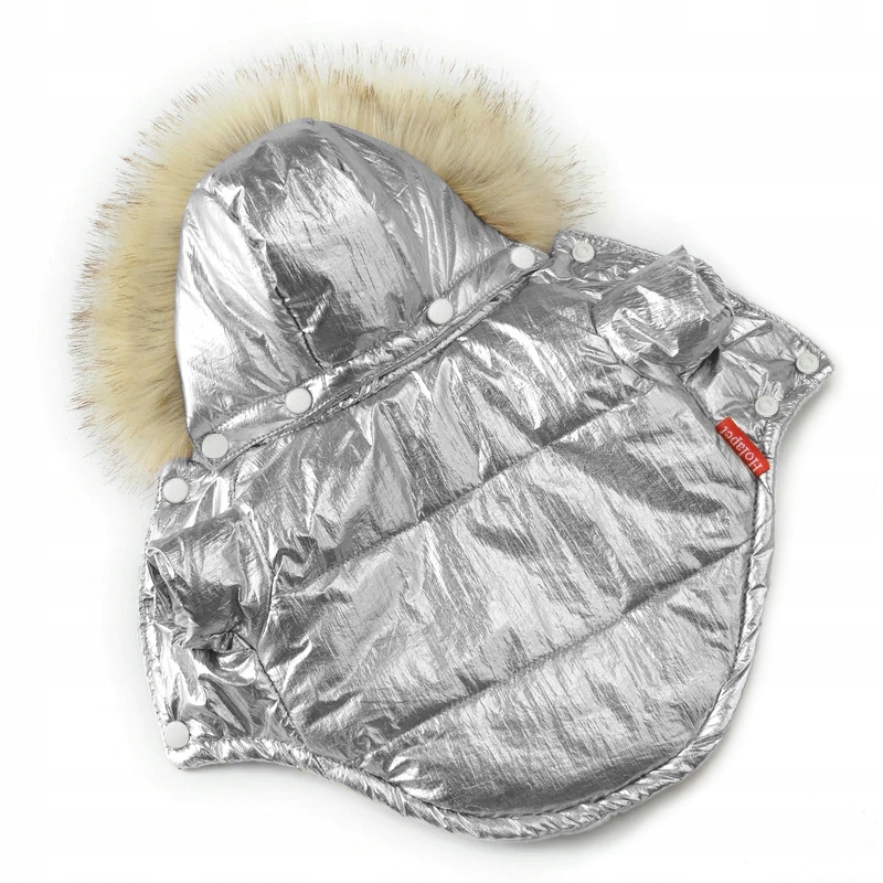 Levně Bunda Pro Psa Metalická York Mops Maltézský Xs