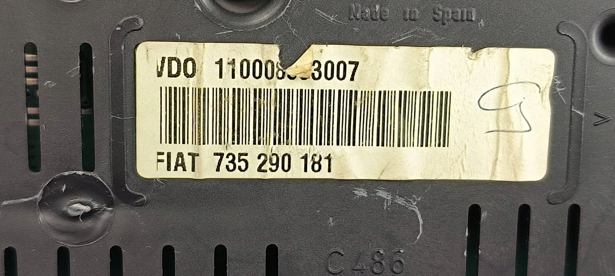 dials clock EU 735290181 ALFA ROMEO 147
