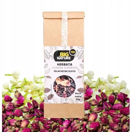 Herbata czarna SUPERIOR SZLACHETNE ZŁOTO 50g - BIG NATURE — 3