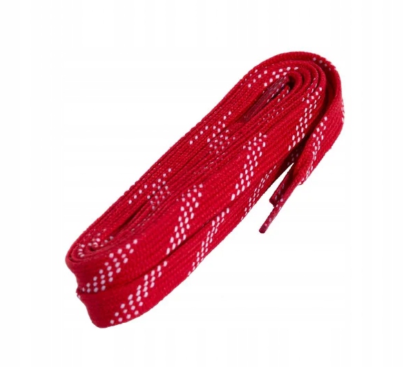 SZNURÓWKI DO ROLEK WOSKOWANE POWERSLIDE MYFIT WAXED PRO RED 180CM