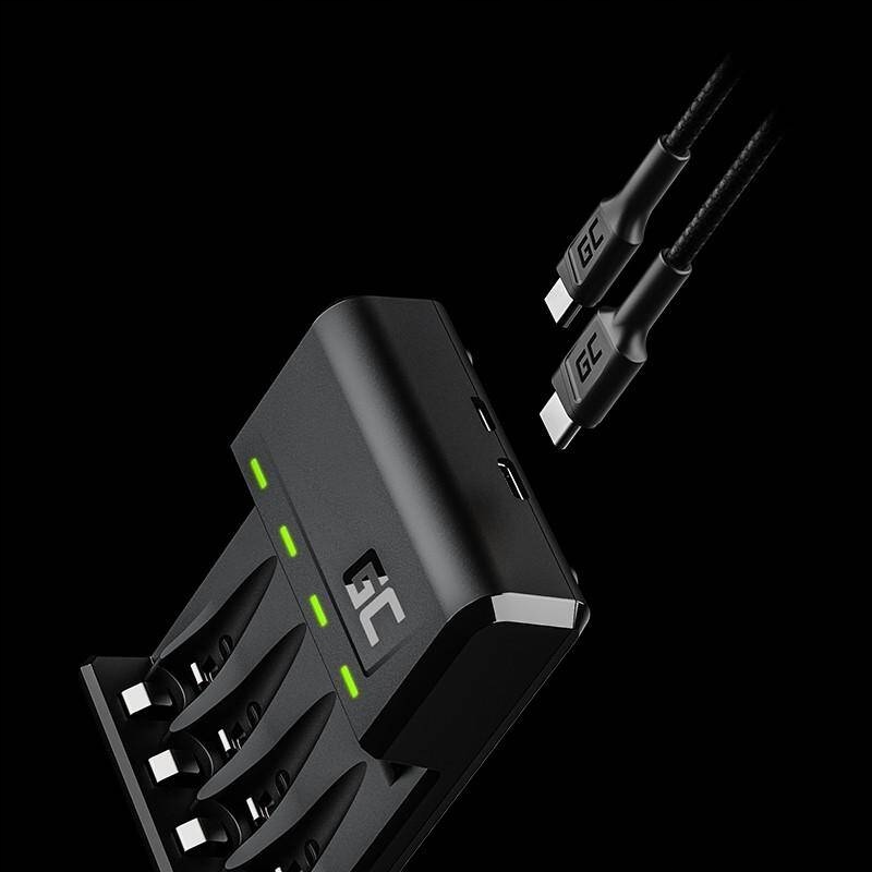 Ładowarka do Akumulatorów AA AAA R6 R03 Ni-MH Kod producenta GRADGC01