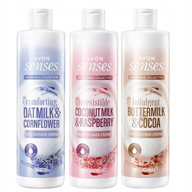 

Avon Senses Zestaw 3 żeli pod prysznic po 400ml