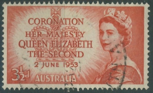 Australia 2 1/2 d. - 1953 r. Coronation