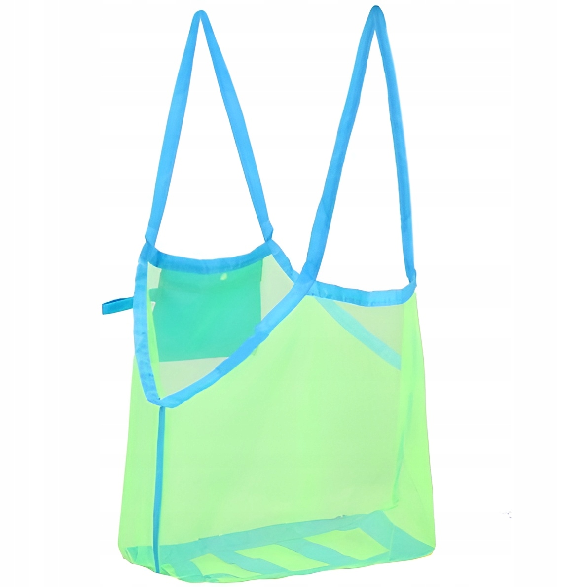 TORBA NA PLAŻĘ WOREK TOREBKA SIATKA DUŻA PLAŻOWA Kolor wielokolorowy