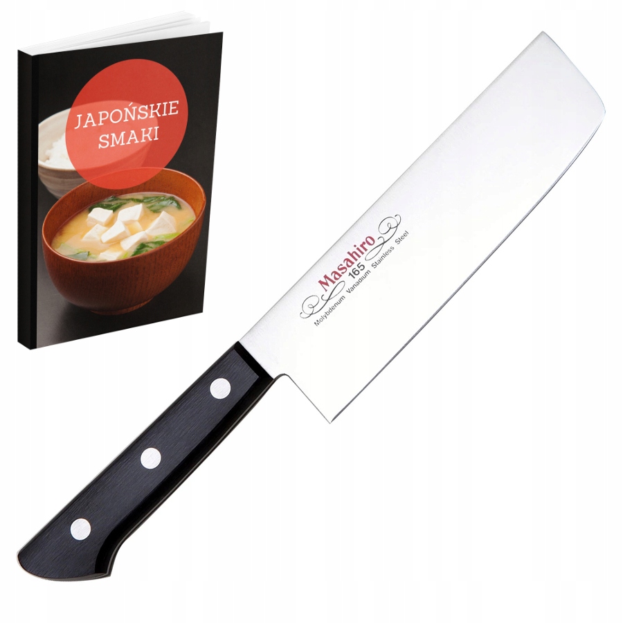 Nôž Masahiro Bwh Nakiri 16,5 cm na zeleninu z japonskej ocele
