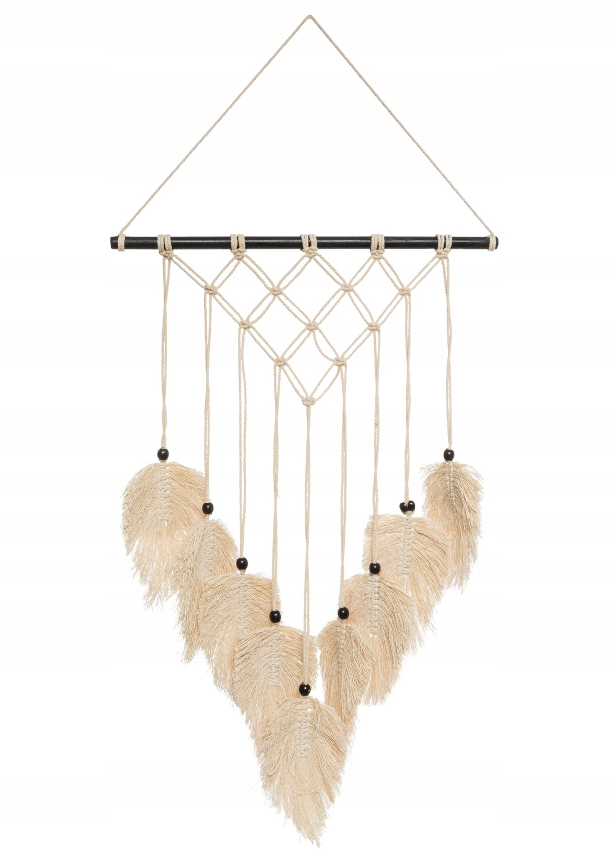 

Dekoracja ścienna 95 cm Makrama Frędzle Wisząca