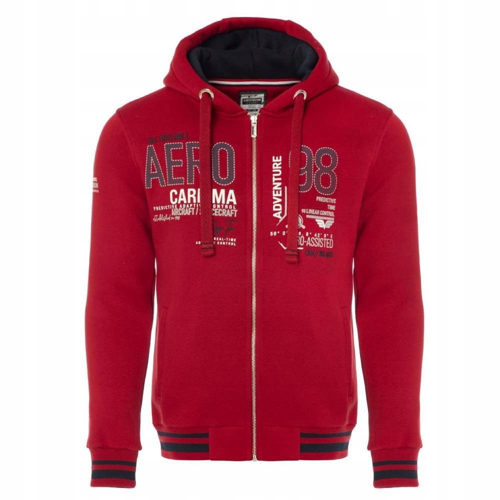 Carisma mikina pánská 5232 L červená