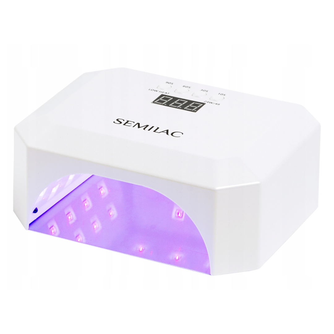 Semilac Uv Led Lampa Na Nehty 24W/48 Diamantová