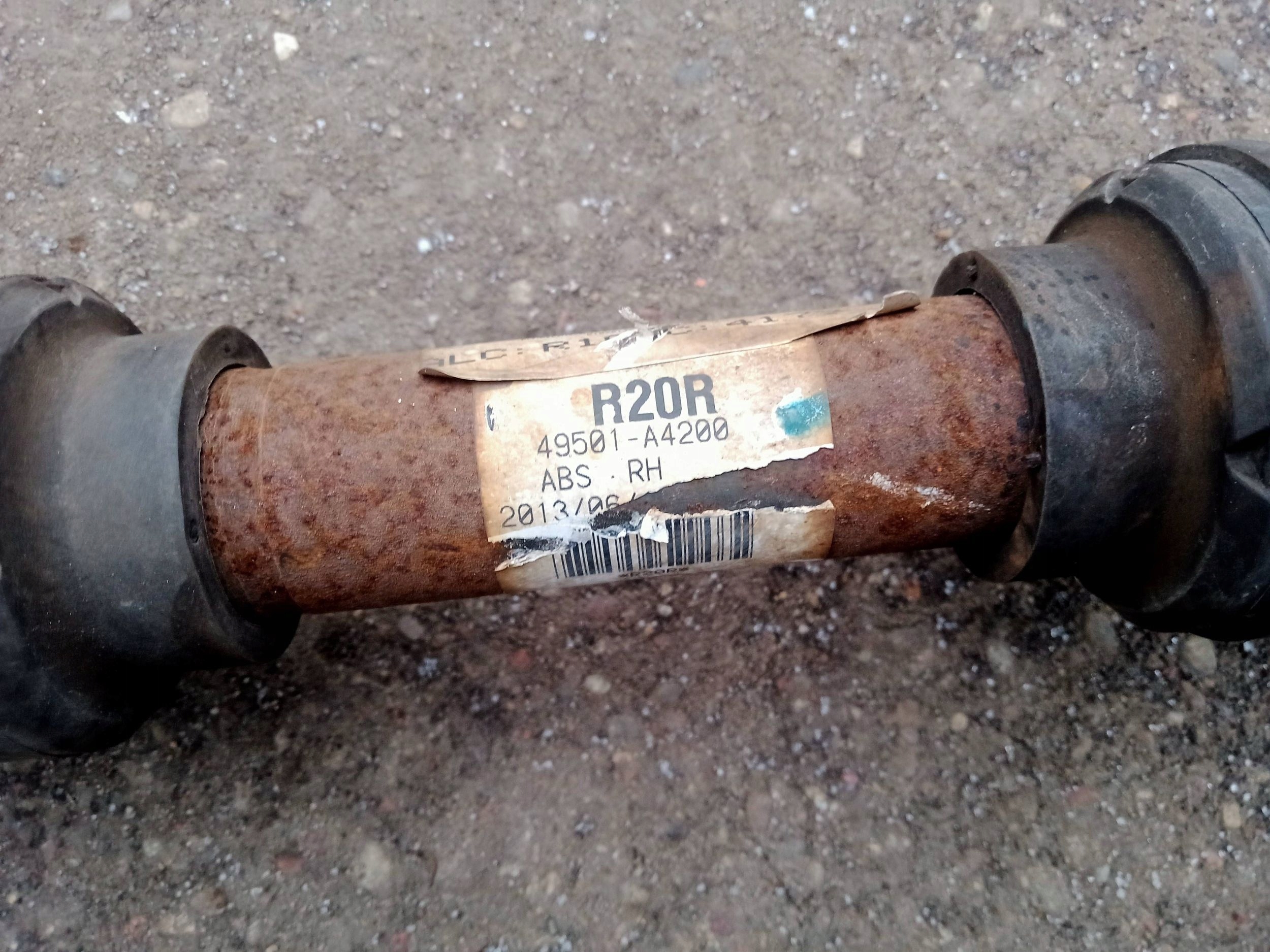 semi-axis right long 49501-A4200 KIA CARENS IV 1.7 CRDI 2013