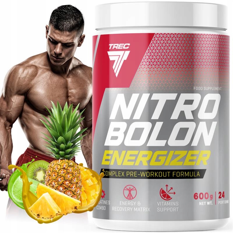 Předtréninkový Doplněk Trec Nitrobolon Energy XXL Citrulin Arginin Kreatin