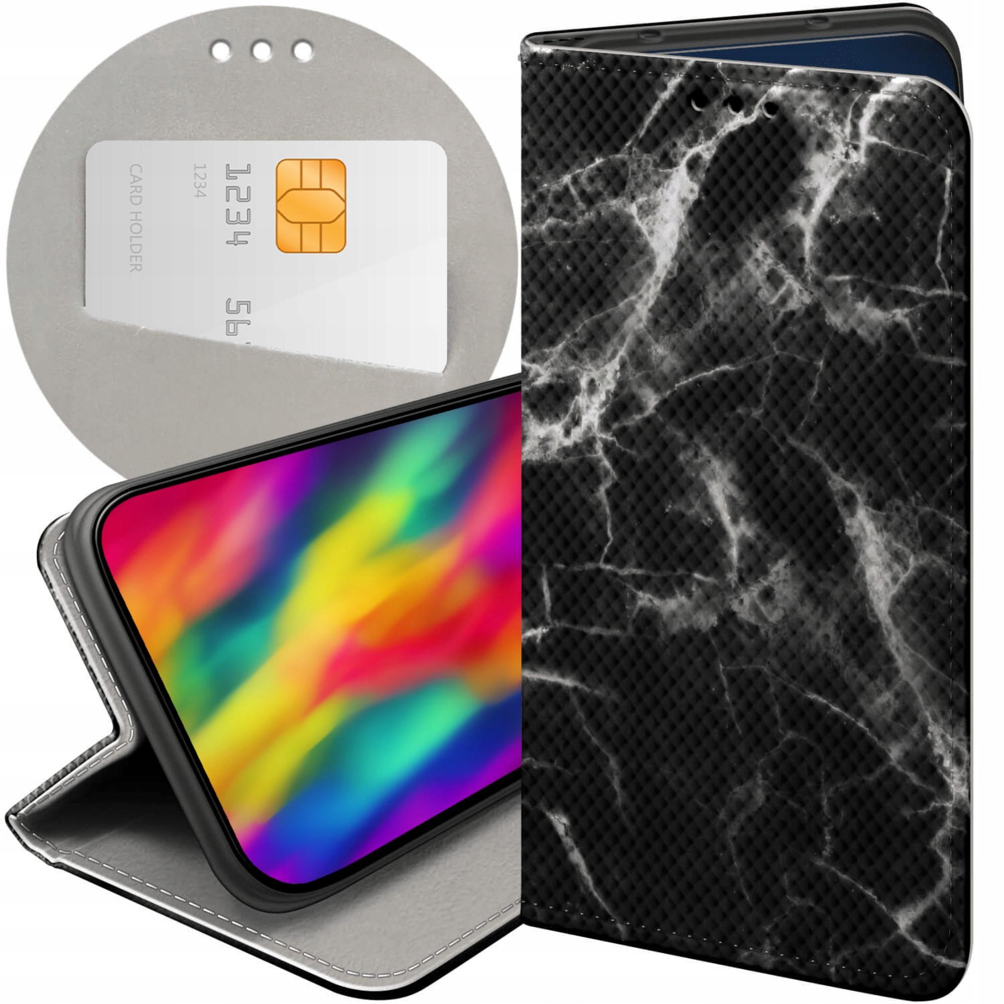 Etui Do Xiaomi Redmi Note 9T Marmur Marble Kamienie Naturalne Case