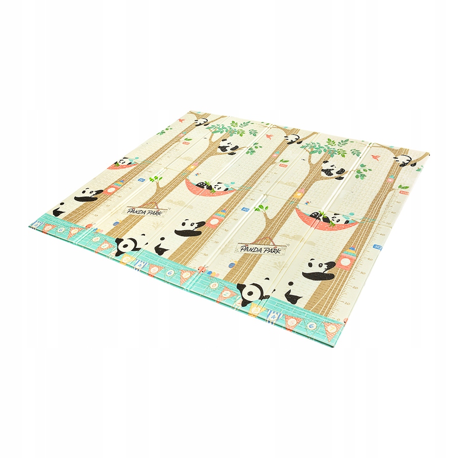 MOKOMASIS SULANKSTOMAS PUTŲ PLASTMASIO KILIMĖLIS, MINKŠTAS, STORAS, DVIPUSIS, SULANKSTOMAS, 200x180. Minimalus vaiko amžius 0 m.