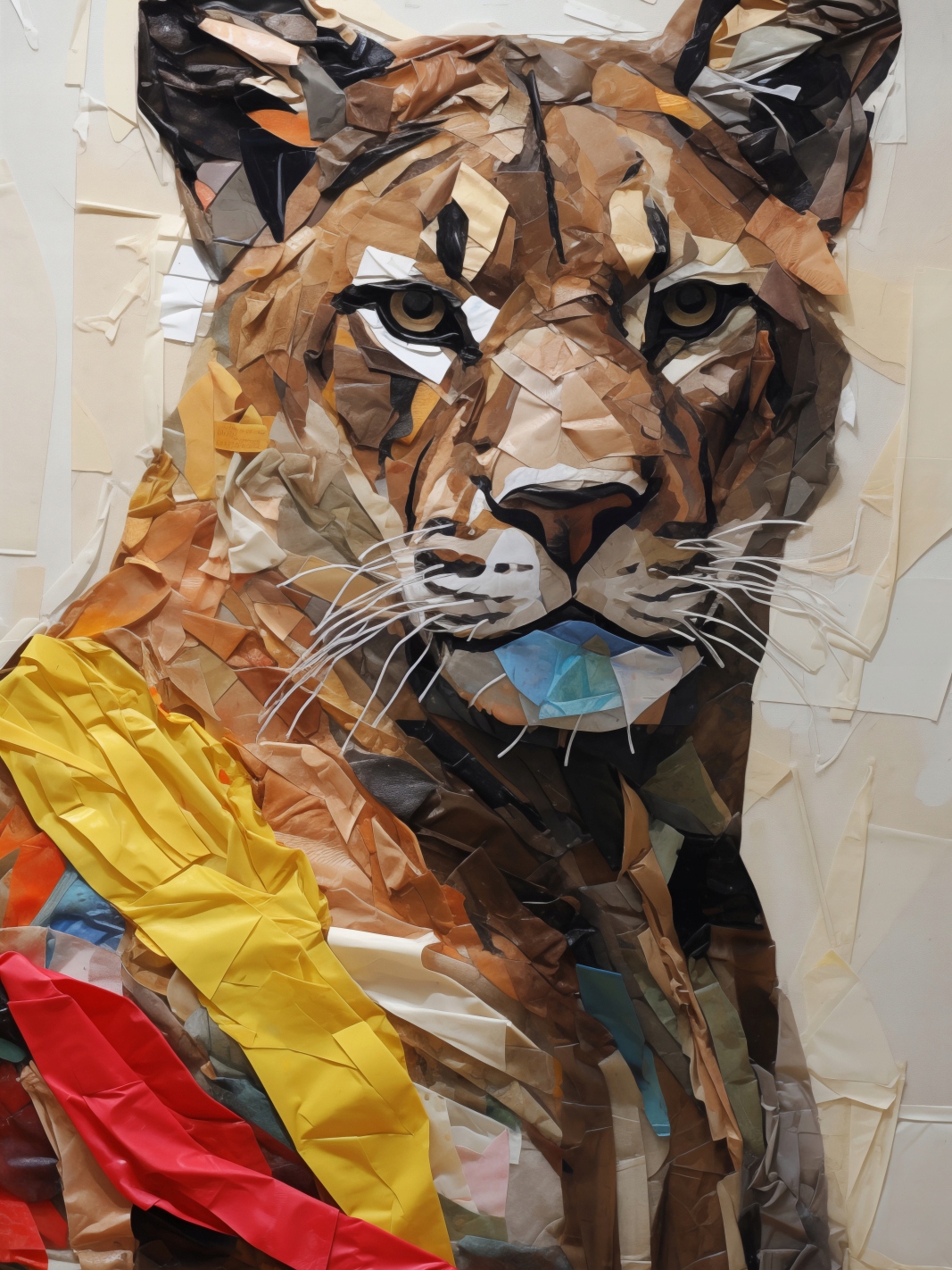 Plakát 75x100 cm Papírový tygr