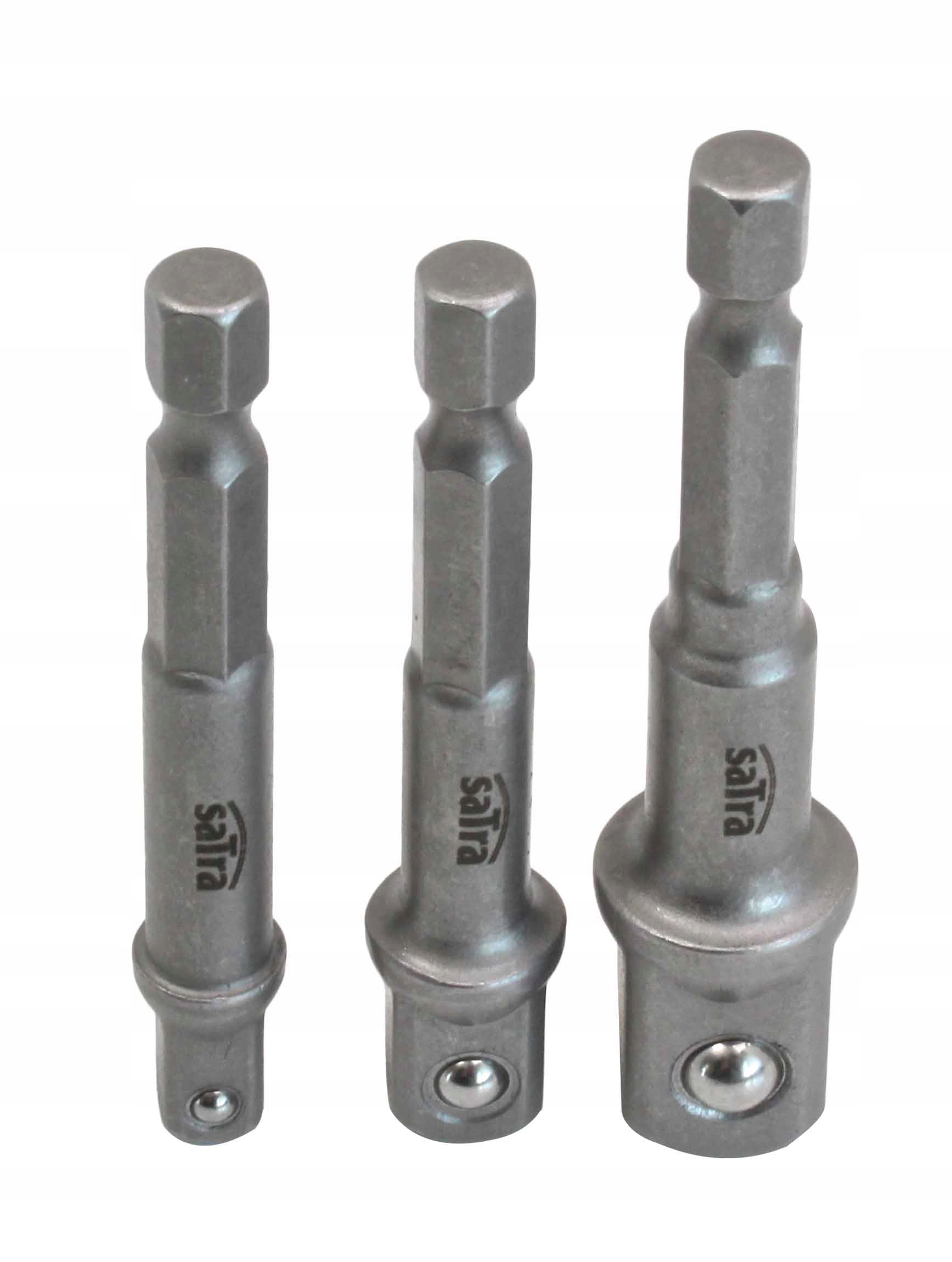 ZESTAW ADAPTERÓW DO NASADEK 1/2 3/8 1/4 SATRA