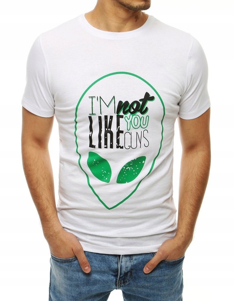 

Męska Koszulka T-shirt Z Nadrukiem rx4154-XL